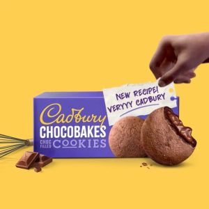 CADBURY CHOCOBAKES COOKIES  1s