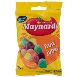 BEACON 75G FRUIT JUBES      1s