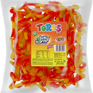 TOROS PKT BITTY WORM ASST 150s