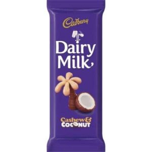 CADBURY SLABS CASHEW    24X80G