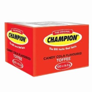 CHAMPION TOFFEES BLACK   120's