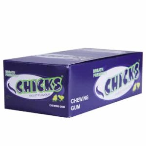 CHICKS GUM VIOLET          24s