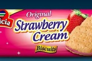 DELICIA BISC STRAWBERRY