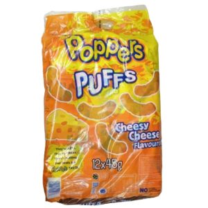 FUNFOODS POPPERS CHEESE 12X45g