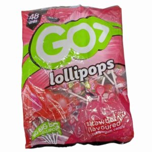 GO POPS STRAWBERRY         48S