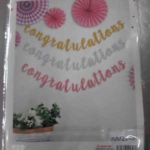 PARTY BANNER CONGRATS 2145