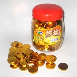 GOLD COIN CHOCOLATE JWD 200's