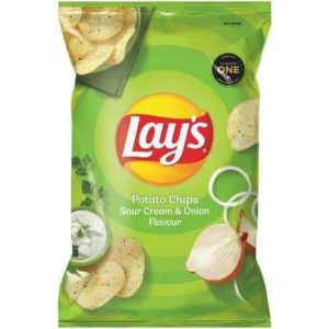 LAYS 120G SOUR CREAM & ONION