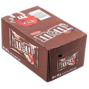 M&M CHOCOLATE           24X45g