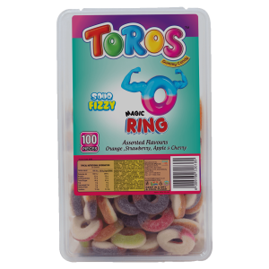 TOROS TUB ASST RINGS      100s
