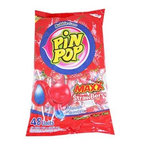 PIN POP TWIST STRAWBERRY   48s