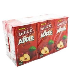 QUICE JUICE APPLE      6X250ML
