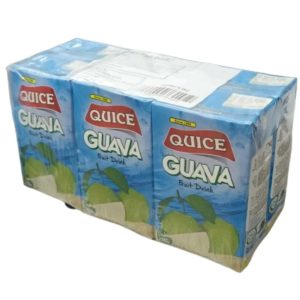 QUICE JUICE GUAVA      6X250ML
