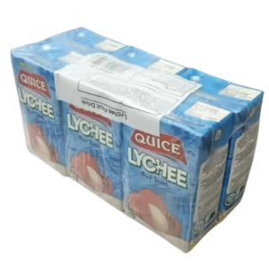 QUICE JUICE LITCHI     6X250ML