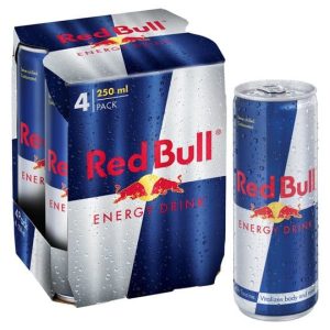 RED BULL SMALL (PACK)  4X250ML