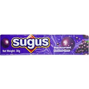 SUGUS BLACKCURRENT         30G