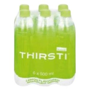 THIRSTY SPARKLING LEM  6X500ml