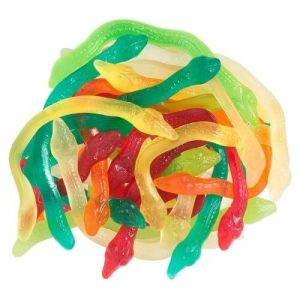 YUMMY GUMMY BABY SNAKES    50s