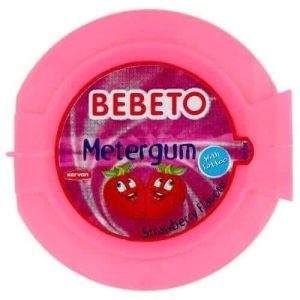 BEBETO TAPE GUM SBERRY     36s