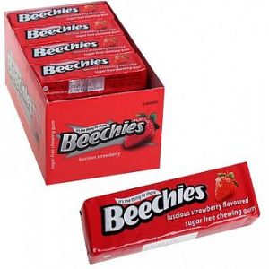 BEECHIES STICKS S/BERRY 20X10s