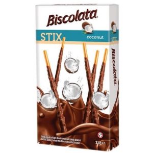 BISCOLATA STIX COCONUT 48X32GR