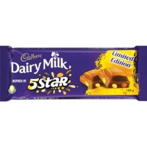CADBURY SLABS BIG 5 STA20X150g