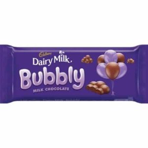 CADBURY BUBBLY LARGE   18X150G