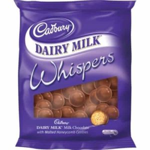 CADBURY WHISPERS           65g