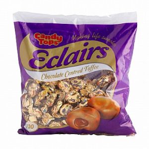 CANDY TOP CHOC ECLAIR 100S