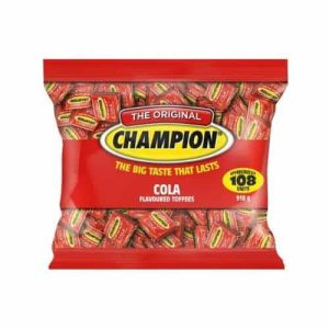 CHAMPION TOFFEE TUB COLA   108