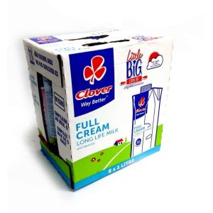 MILK L/LIFE CLOVER       6X1LT