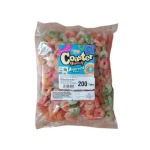 COASTER GUMMY ASSORTED    800G