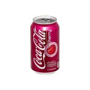COKE CHERRY CANS      12X355ML