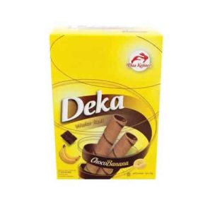 DEKA WAFERROLL CHOC BANANA  1s