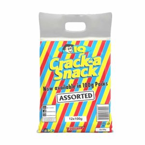 SUZ CRACK-A-SNACK ASST 12X100G