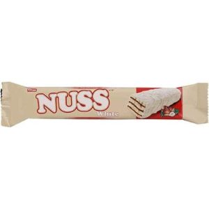 NUSS WAFER WHITE CHOC       1s