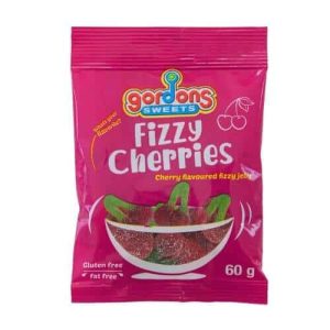 GORDONS FIZZY CHERRIES     60g