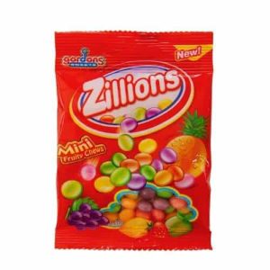 ZILLIONS FRUIT CHEWS       50g