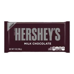 HERSHEYS GIANT MILK CHOC  198g