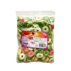 KING JELLY ASST RINGS      1KG