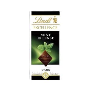 LINDT EXCELENCE DARK MINT 100G