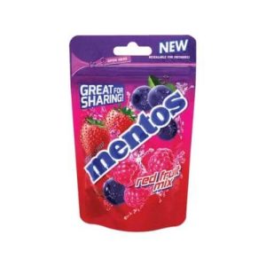 MENTOS DOY BAGS RED MIX    36s