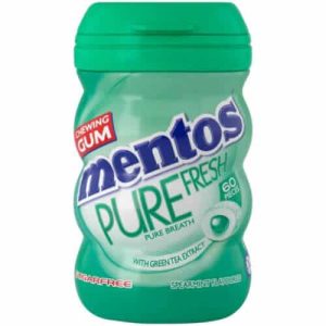 MENTOS GUM SPEARMINT       60s