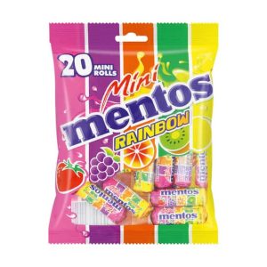 MENTOS MINI RAINBOW     20X10G