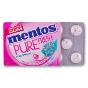 MENTOS GUM BUBBLE FRESH CARD8s