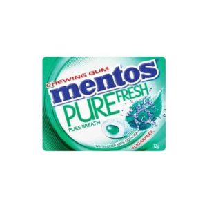 MENTOS GUM WINTERGREEN CARD 8s