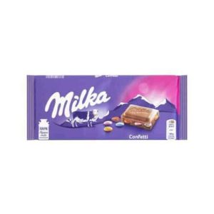 MILKA SLAB CONFETTI     1X100G