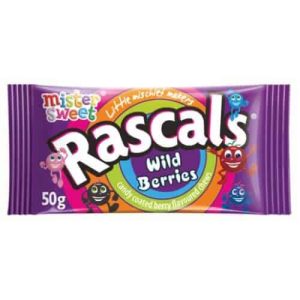 RASCALS WILD BERRY      24X50g