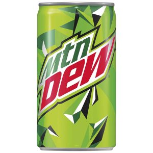 MOUNTAIN DEW MINI CANS      1s