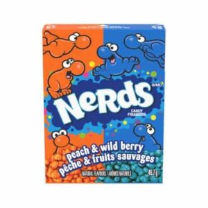 NERDS MINI PEACH W/BERY  1X46g